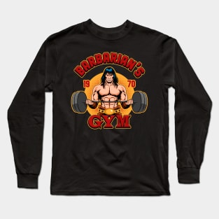 Barbarian's Gym Long Sleeve T-Shirt